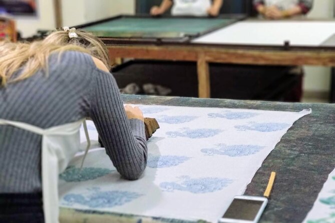 Jaipur Small-Group Sanganeri Block Printing Class - Class Overview