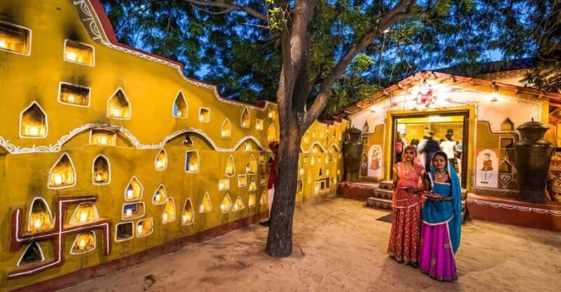 Jaipur Village & Cultural Tour w/ Tradition Blue Poetry Art - Practical Details & Value