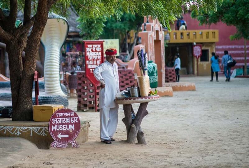 Jaipur:Chokhi Dhani Village Tour with Dinner via Vintage car - The Sum Up