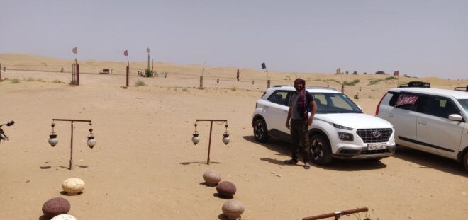 Jaisalmer Airport to City Center - Duration and Language