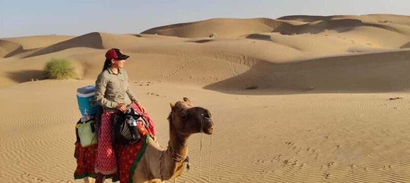 Jaisalmer: Nomadic Overnight Thar Desert & Camel Safari - Sunset & Campfire: Embracing the Desert Atmosphere