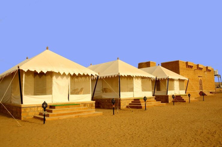 Jaisalmer: Romantic Night With Luxury Desert Camping - Itinerary and Stops