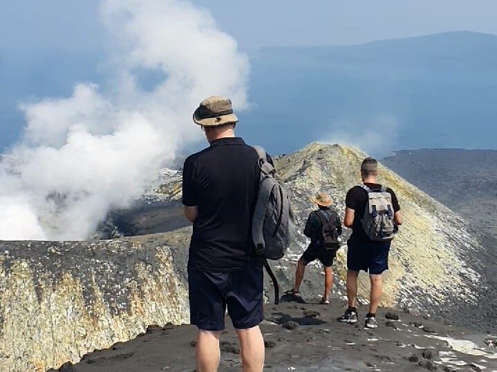 Jakarta Krakatoa Mountain Full-Day Private Tour with Snorkeling - The day in brief