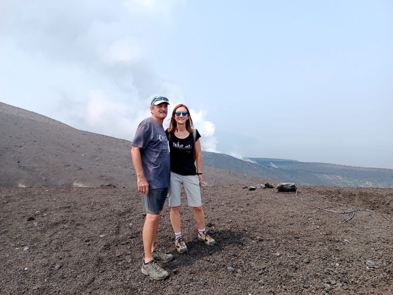 Jakarta Krakatoa Mountain Full-Day Private Tour with Snorkeling - Walking the child peak