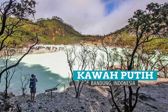 Jakarta Volcano White Crater and Natural Hot Spring in West Java - Starting Point and Pickup