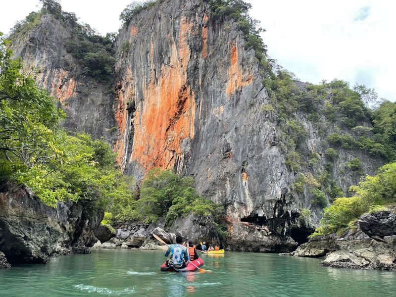 James Bond and Yao or Khai Island Day Trip by Speedboat from Phuket - Hong Island by canoe through mangroves