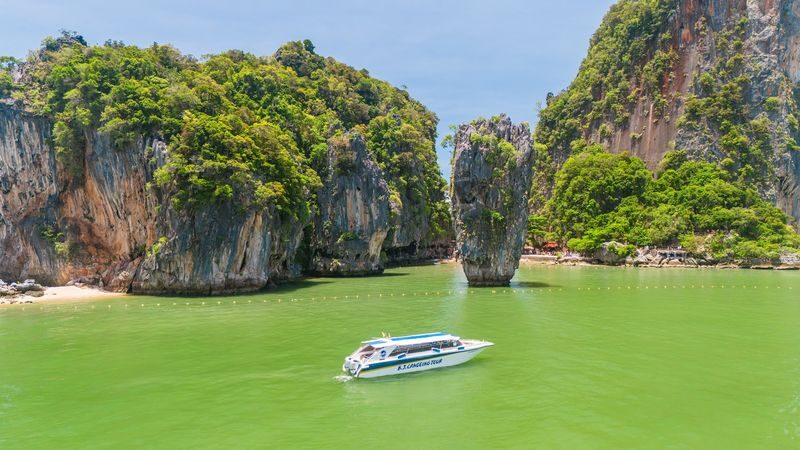 James Bond, Phang Nga Bay and Hong Island Tour from Phuket - Ko Tapu and Khao Ping Kan: the famous photo stop