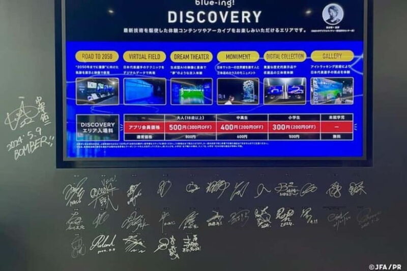 Japan Football Association museum tour at blue-ing! - A Deep Dive into the Japan Football Association Museum Tour