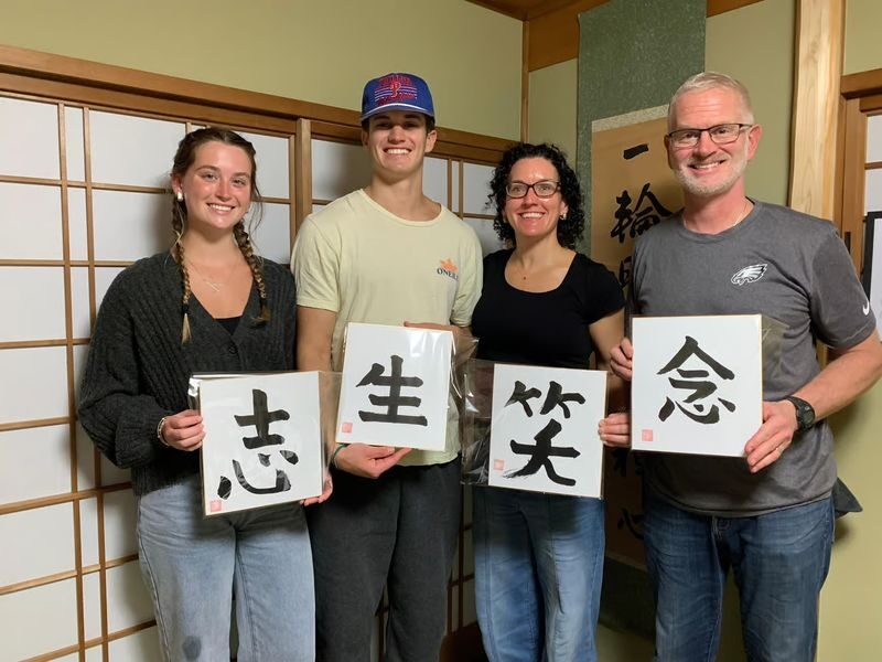 Japanese Calligraphy Class in Ninenzaka (Kyoto) - What the 50-minute schedule feels like