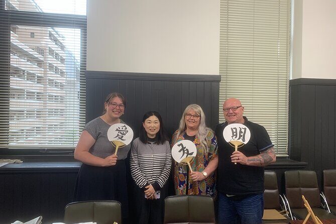 Japanese Calligraphy Class in Yokohama with Tea and Sweets - Good To Know