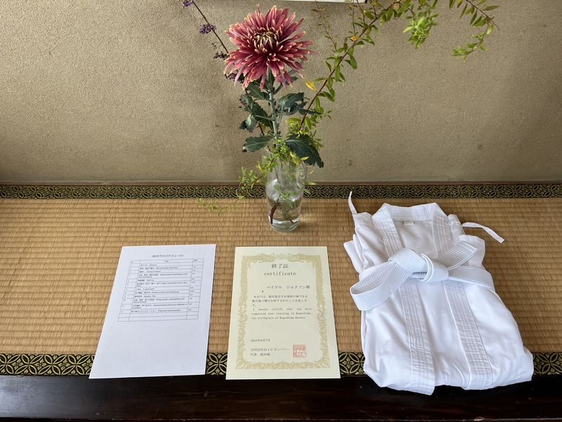 Japanese Calligraphy & Karate Experience in Kagoshima - Calligraphy in a quiet tatami room