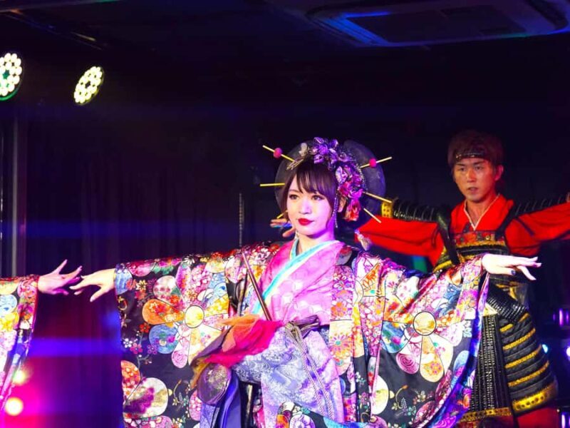 Japanese Dance Show with Kimono Costume Experience Drinks - FAQ