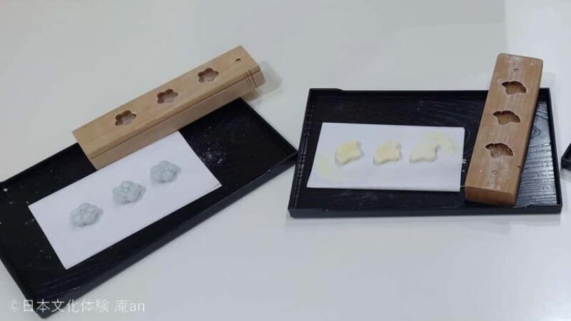 Japanese dried-type Sweets (Ohigashi) making - The Making Process: Step-by-Step