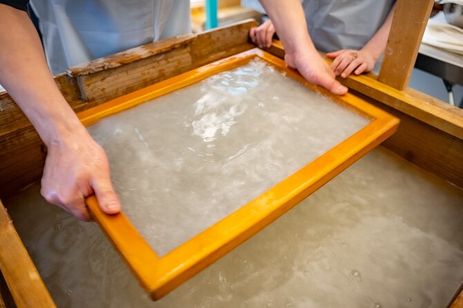 Japanese Paper Washi Making Experience in Asakusa - Inclusions and Materials Provided