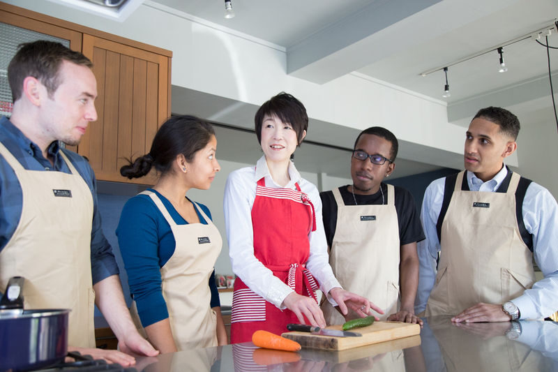 Japanese Rolled Sushi cooking in Tokyo - A home kitchen lesson, not a sushi bar show