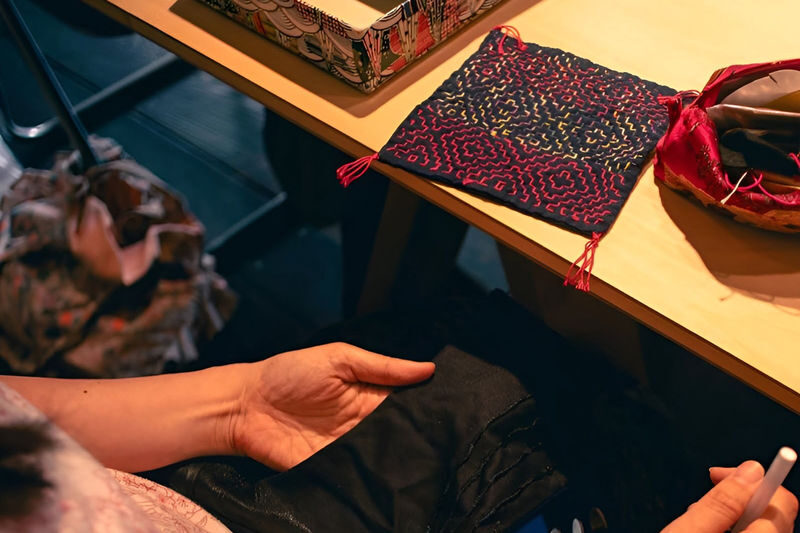 Japanese Stitching Sashiko Workshop Experience in Osaka - Instructors who make beginners feel at ease