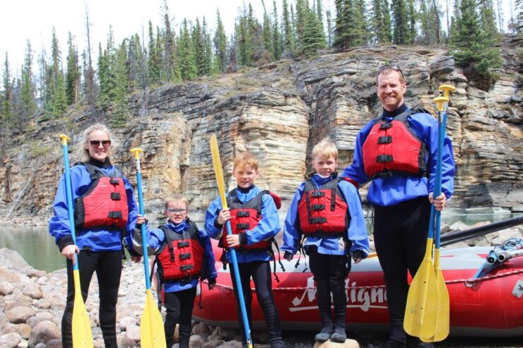 Jasper: Canyon Run Family Whitewater Rafting - Experience Details