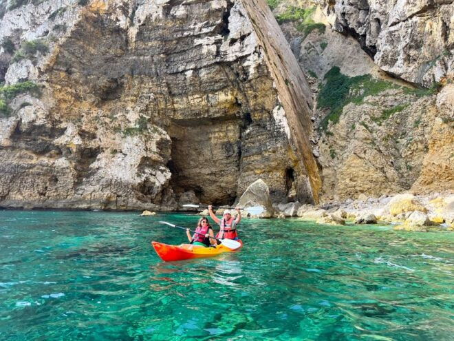 Jávea: Cala Portixol Kayak Tour With Snorkel & Cliff Jumping - Customer Reviews