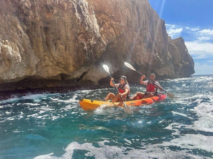 Jávea: Portixol Cove Kayak Tour, Snorkelling and More - Cancellation Policy