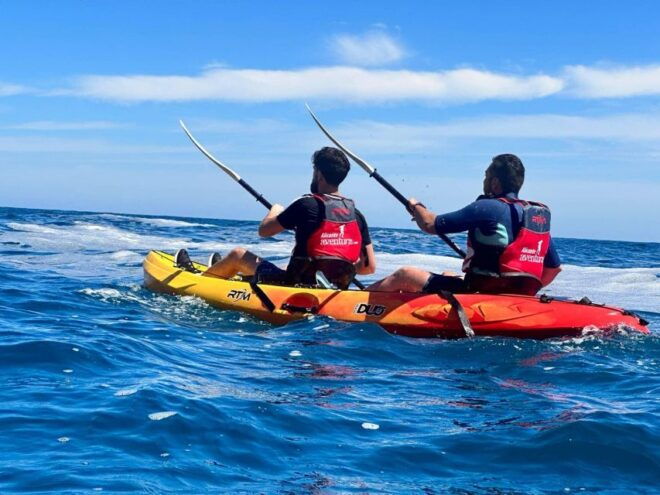 Jávea: Portixol Cove Kayak Tour, Snorkelling and More - Includes