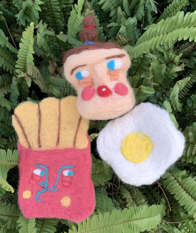 JCCAC Isatisse - Creative Needle Felting Workshop at Shek Kip Mei - A creative stop inside JCCAC