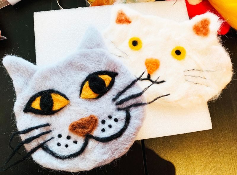 JCCAC Isatisse - Creative Needle Felting Workshop at Shek Kip Mei - How to choose the right project