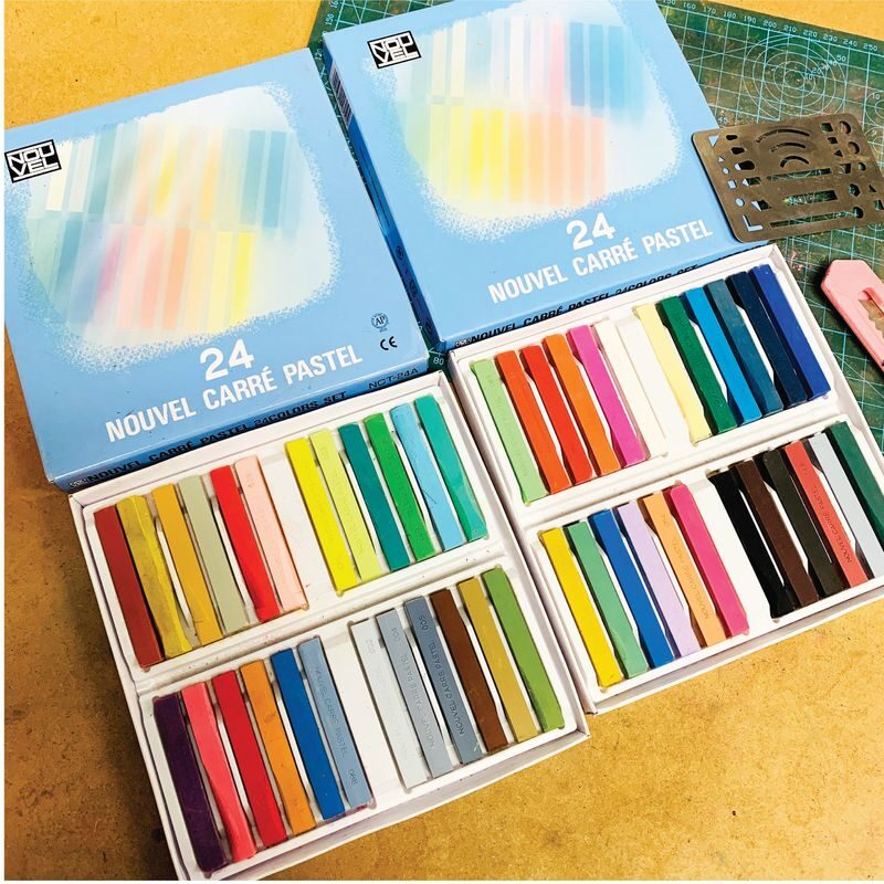 JCCAC ISATISSE - Nagomi Pastel Art Trial Workshop at Shek Kip Mei - Making it a family activity