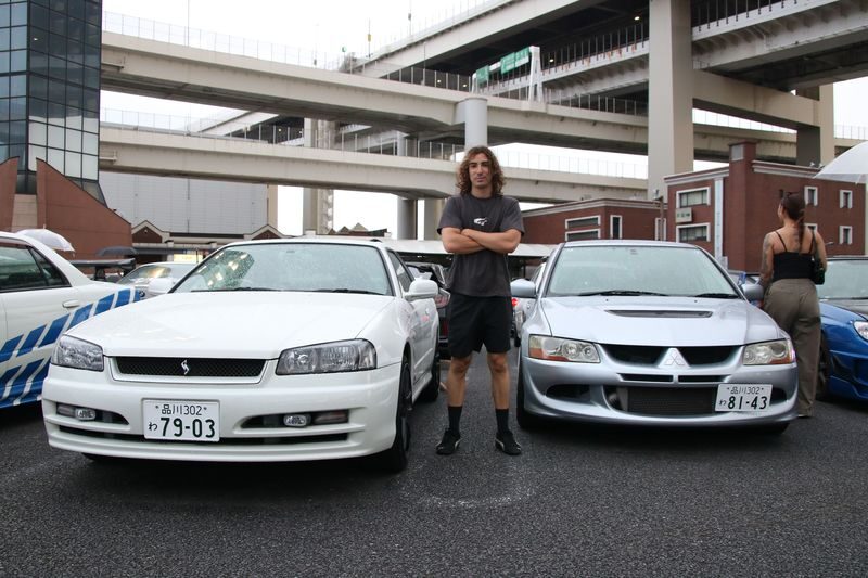 JDM Night Self-Drive Tour | Daikoku PA - APIT Autobacs and the route between stops