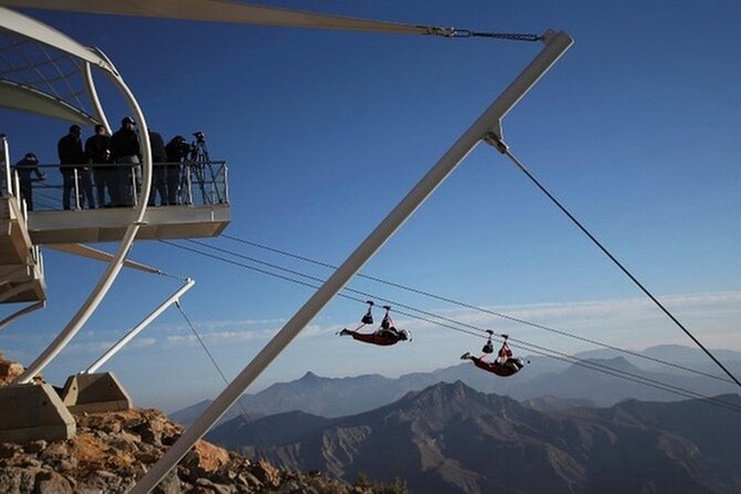 Jebel Jais World'S Longest Zipline From Dubai With Transfer - Good To Know