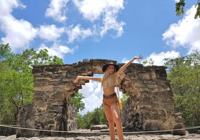 Jeep Adventure Cozumel Island and San Gervasio Mayan Ruins - Tequila Tasting Delight