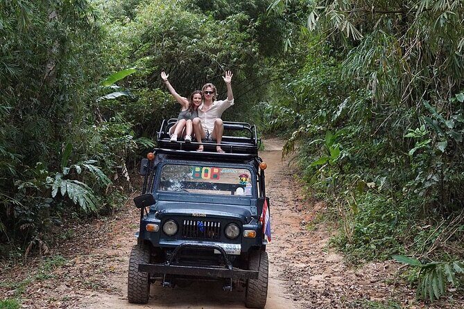 JEEP JUNGLE SAFARI Around Koh Samui(Eco Friendly)including Lunch - Good To Know