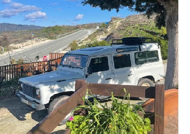 Jeep safari in Troodos, Afrotide's rock, Cyprus - Transportation and Group Size
