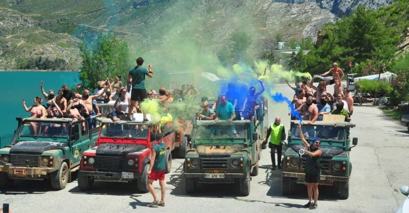 Jeep Safari-Lunch-Boat-Canyon-Waterfall-Foam,Water Party - What You Can Expect from the Tour