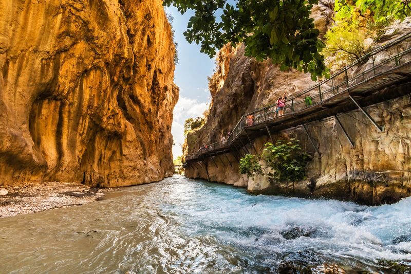 Jeep Safari to Saklikent Canyon with Lunch from Fethiye - Saklikent Canyon: cold water and close walls