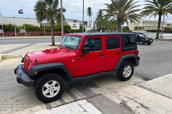 Jeep Wrangler 4 Door Hardtop Rental in Aruba - Overview and Details