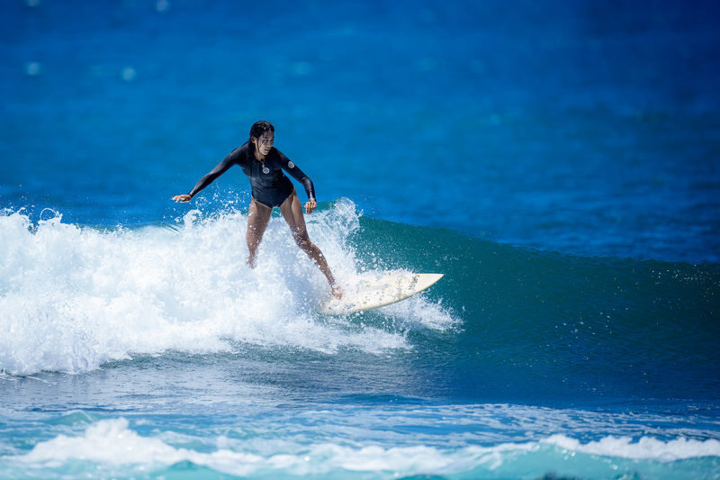 Jeju Aewol Gwakji Beach Surfing Lesson - Gwakji Beach makes a friendly first surf