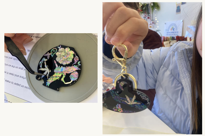Jeju Bojagi & Mother-of-Pearl Craft Making Experience - Sehwa Beach and the Jeju Connection