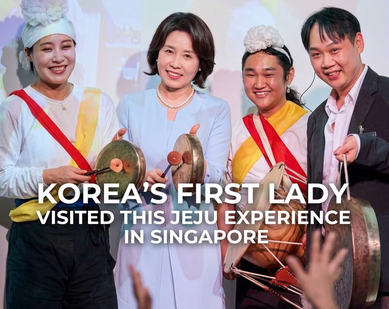 Jeju Haenyeo Immersive Dining Experience in Singapore - A Jeju story in a Singapore landmark
