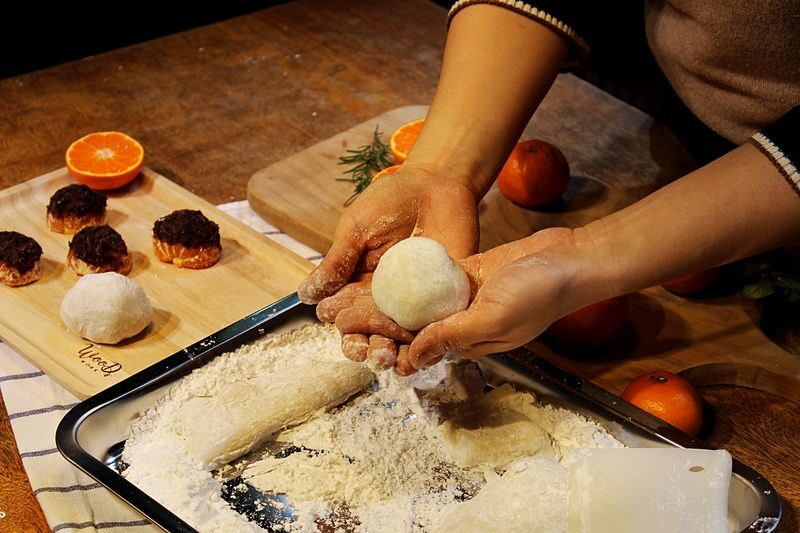 Jeju Tangerine Tteok(Rice Cakes) Making Experience - The farm setting and what to do around class