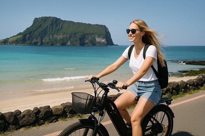 Jeju Udo Electric Bike and Seongsan Ilchulbong Private Tour - Good To Know
