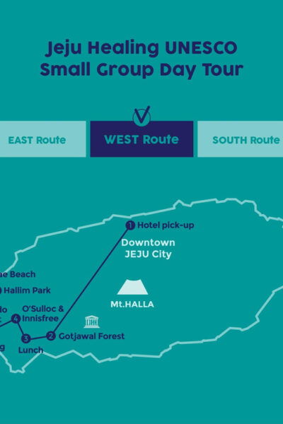 Jeju West: Healing UNESCO Small Group Day Tour - Leisure Activities