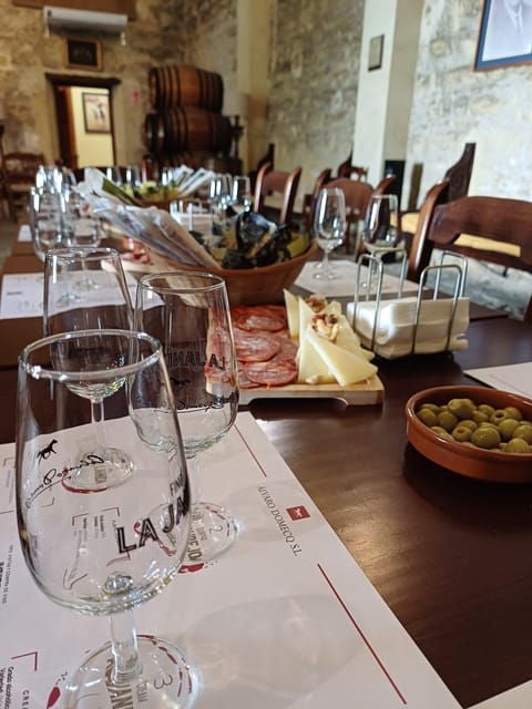 Jerez: Bodegas Álvaro Domecq Guided Tour With Wine Tasting - Iberian Food Dish Option