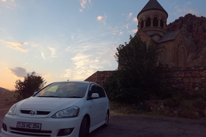 Jermuk (Waterfall), Noravank, Wine Tasting, Khor Virap - Transportation and Pickup Information