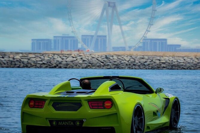 Jet Car Experience in Dubai - Note