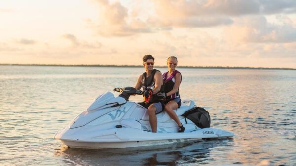 Jet Ski Adventure to the Pristine Cala Conta - Scenic Ride Across the Mediterranean