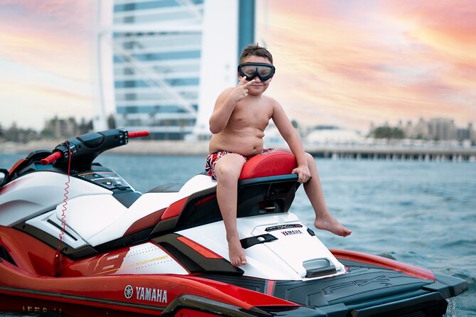 Jet Ski Adventure With Burj Khalifa View - Meeting and Pickup