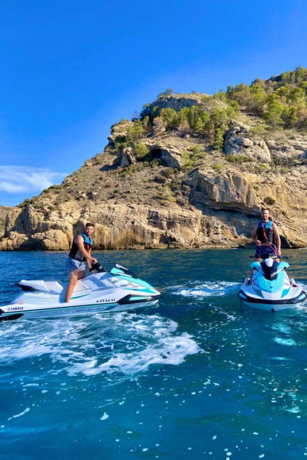Jet Ski Excursion to the Albir Lighthouse - Qualified Monitors