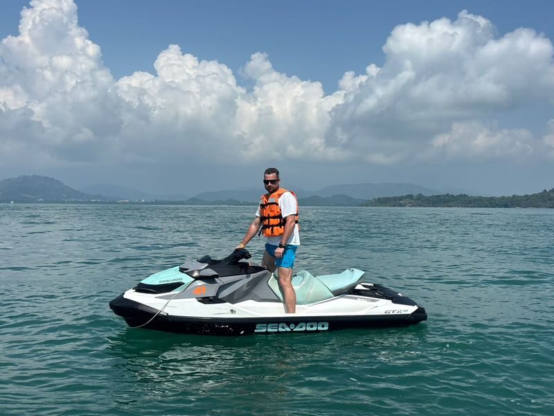 Jet Ski Experience with Elephant Time in Phuket - From the pier to Phuket’s island routes