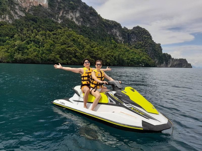 Jet Ski Half Day Experience in Phuket - A four-hour island route, not a beach-hopping cruise