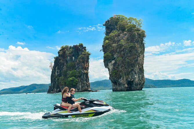 Jet Ski Island Hopping Adventure from Phuket Lunch and Transfers - Meal and Breaks: What’s Included